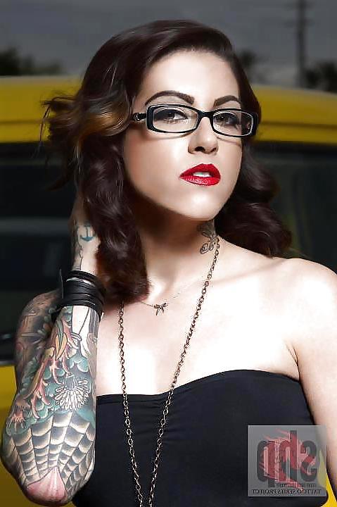 10P Hot Inked Goddess Olivia Black