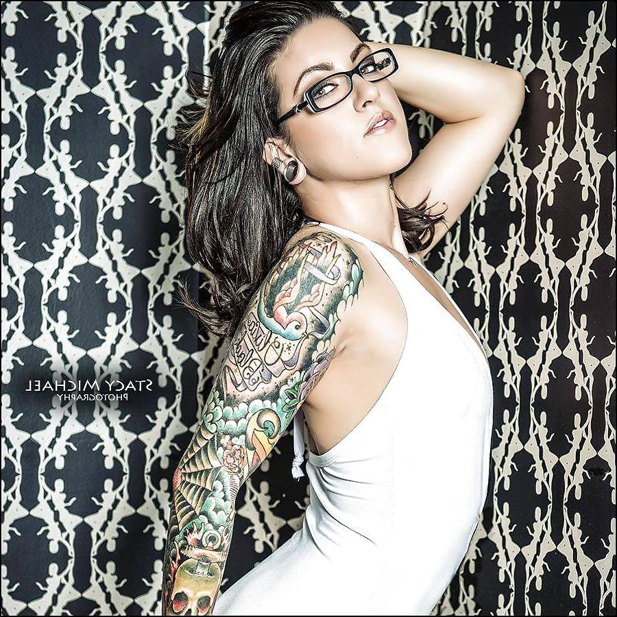 10P Hot Inked Goddess Olivia Black