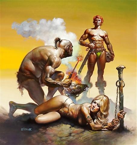 8P Gorean Cover Art: Boris Vallejo