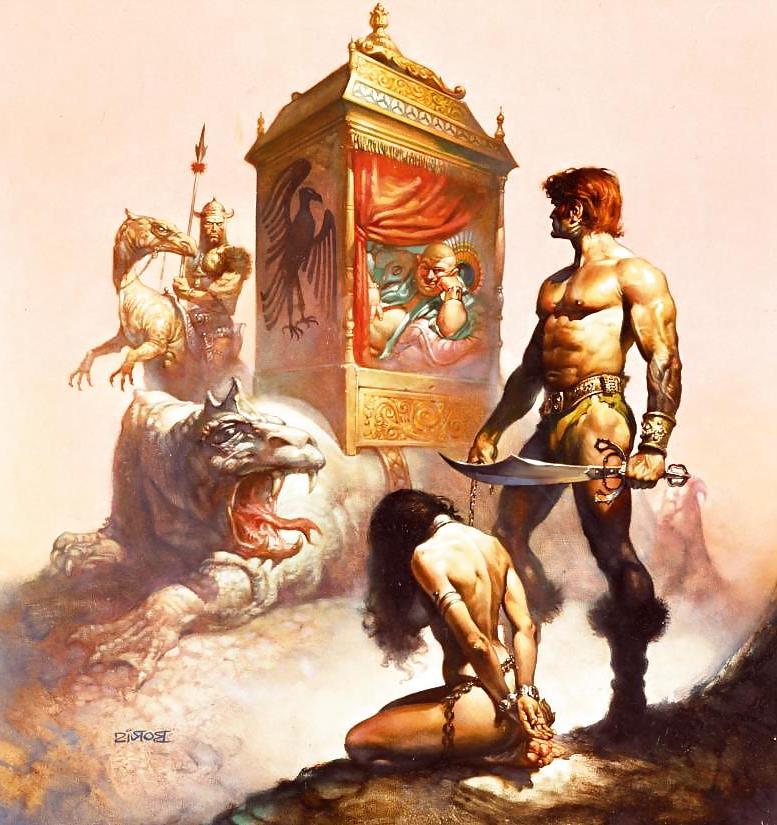 8P Gorean Cover Art: Boris Vallejo