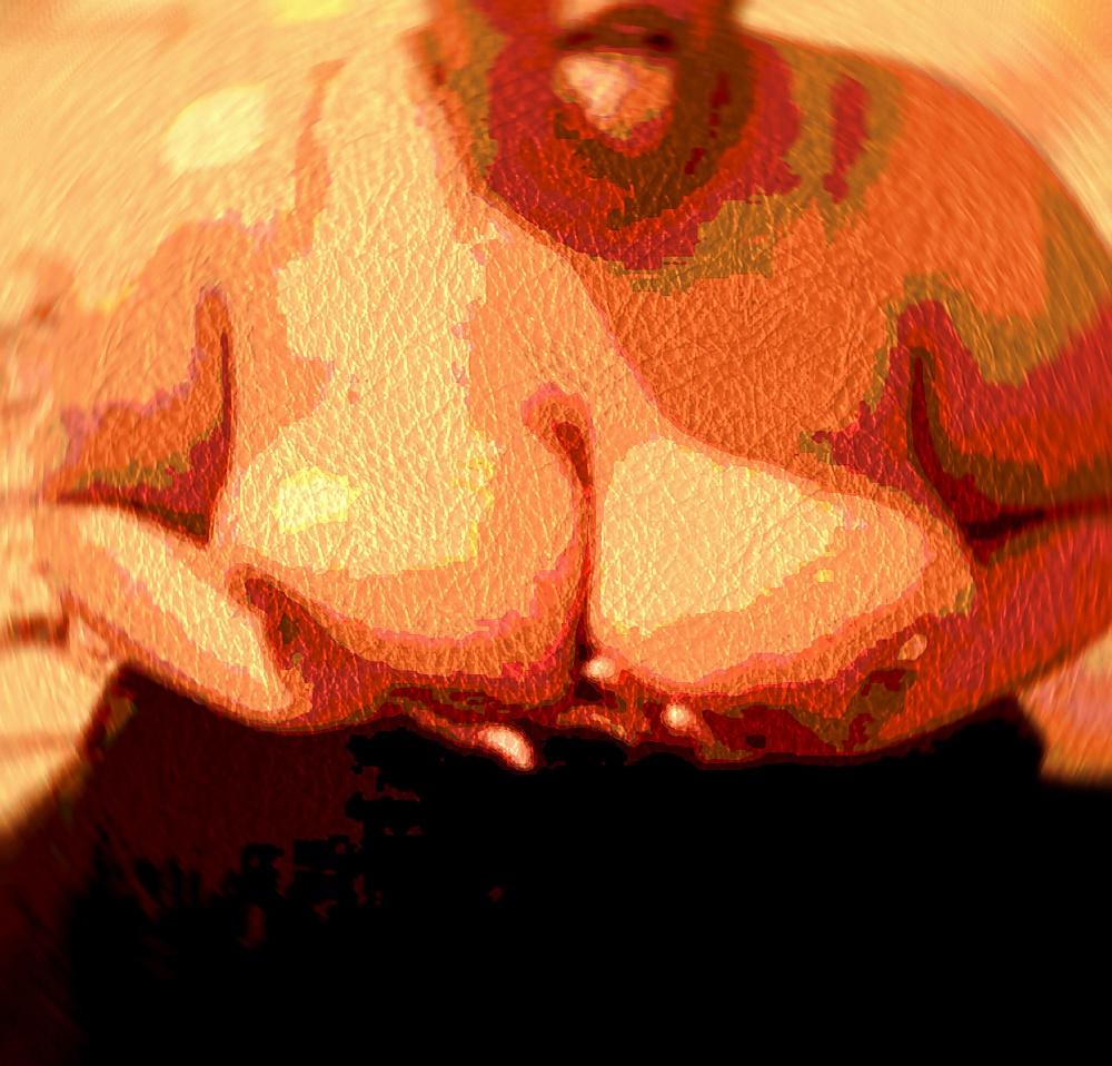 25P My bbw's titty art public