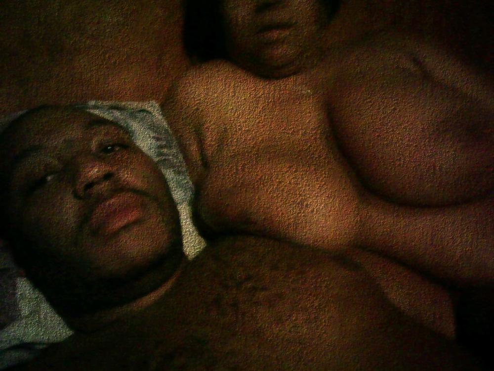 25P My bbw's titty art public