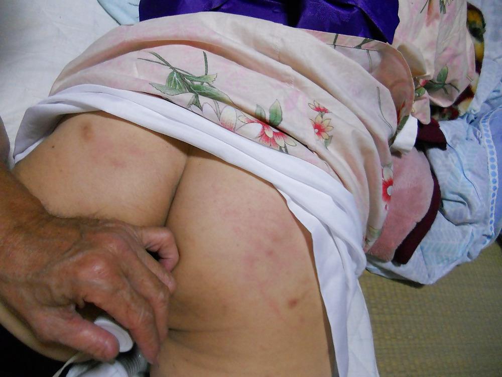 10P Dildo and rope play of wearing kimono 