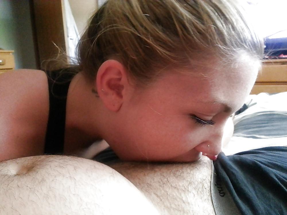 13P Sammie the Slut has a mouthful of cock