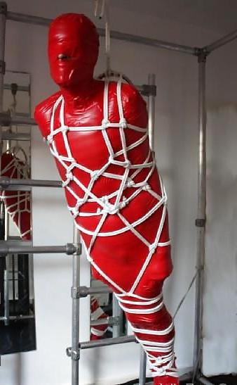 15P Bondage Slaves - Mummification. Who wants to wrap me?