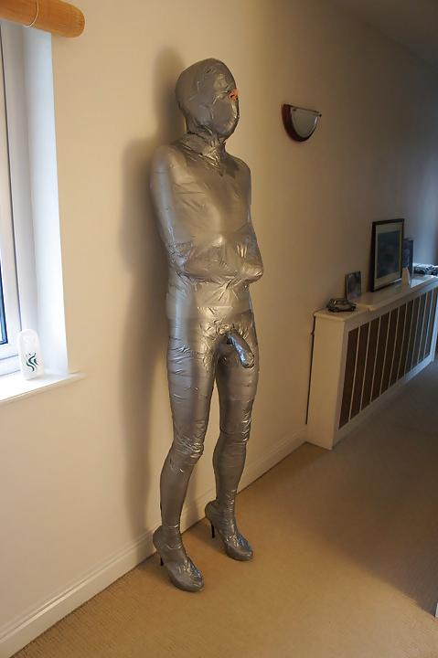 15P Bondage Slaves - Mummification. Who wants to wrap me?