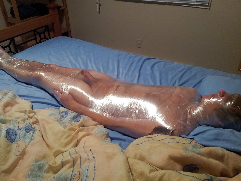 15P Bondage Slaves - Mummification. Who wants to wrap me?
