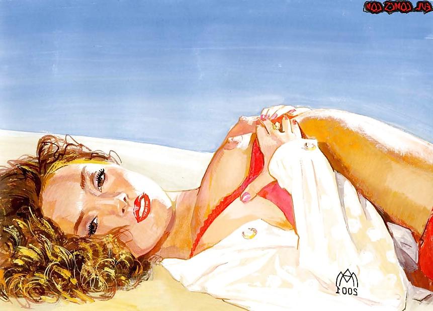 25P Sexy Female Posing comics