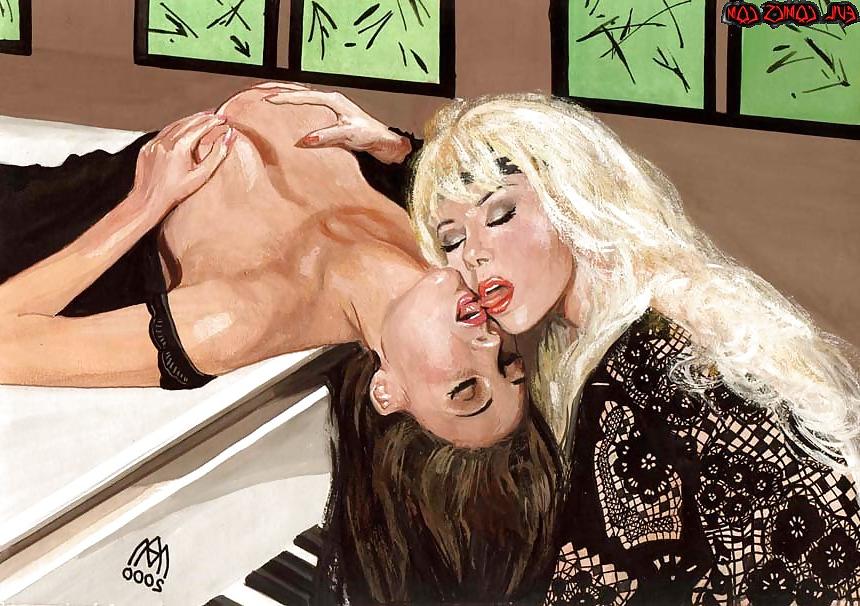 25P Sexy Female Posing comics