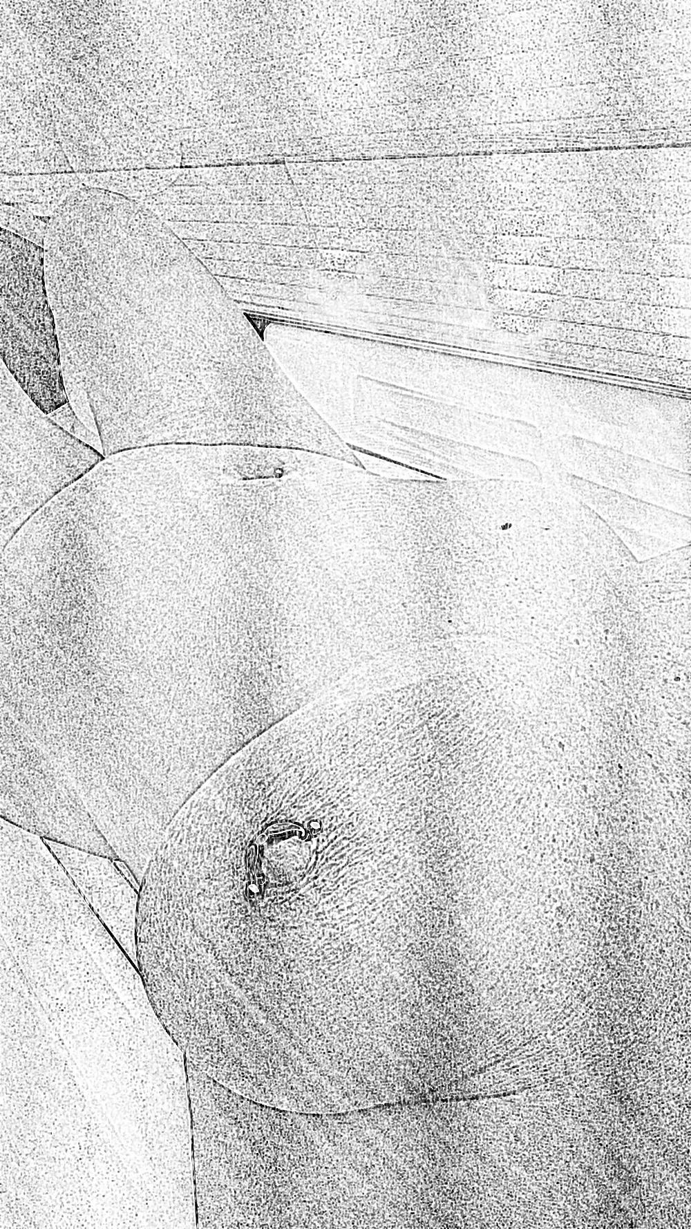 8P Our Texas Milf Sketch Art