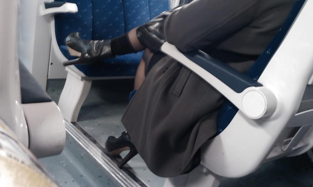 13P Candids in train and station.
