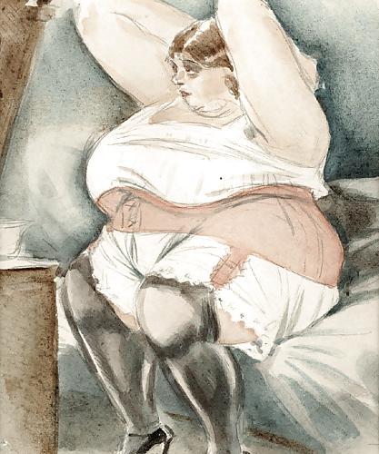 19P Mixed Erotic Art