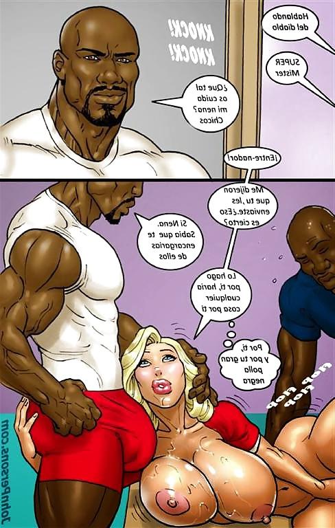 25P Two hot blondes bet on big black cock 2 in spanish