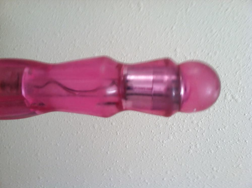 5P Mom visited and left behind her vibrator 