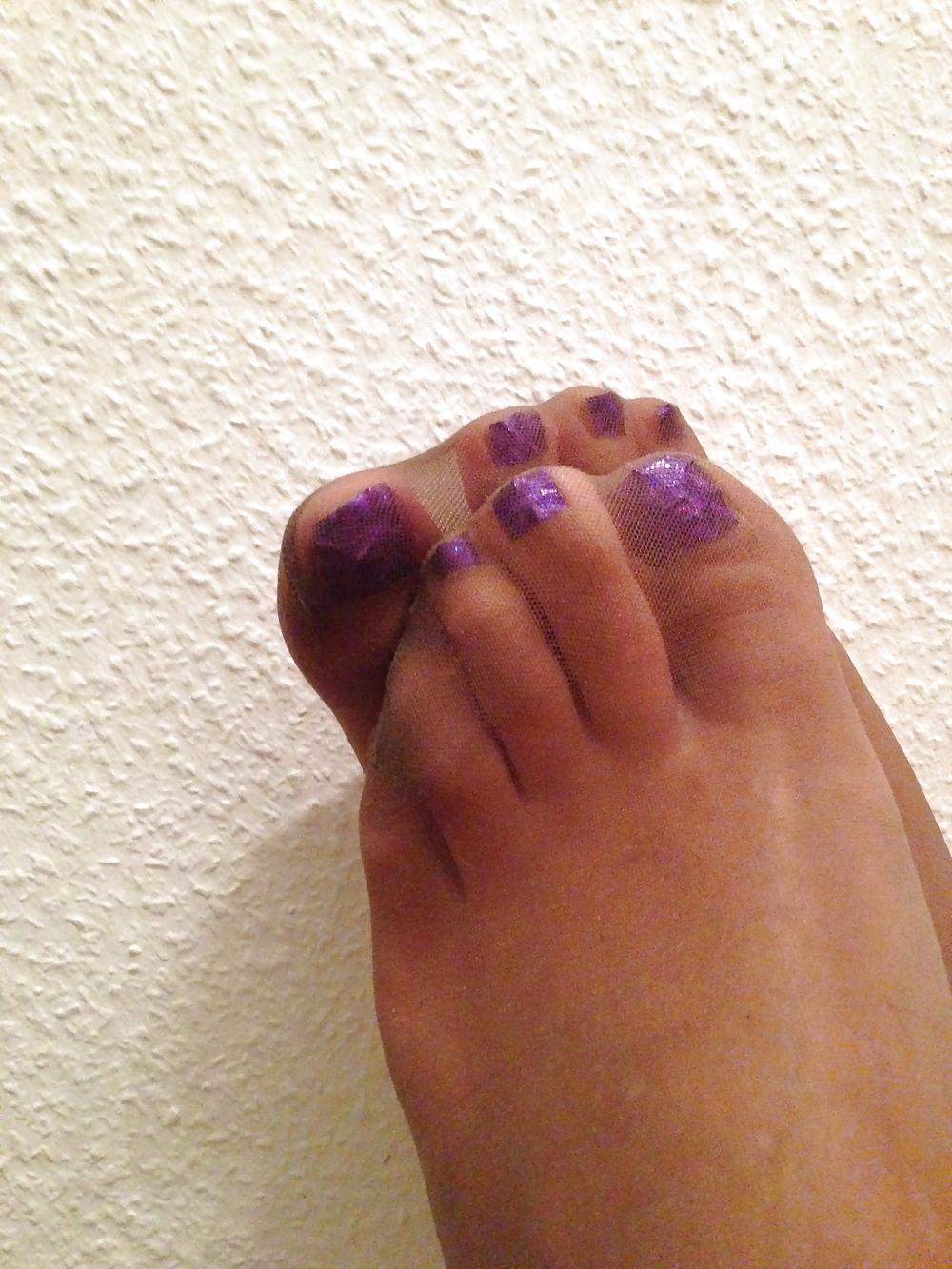 18P Toes nylon feet