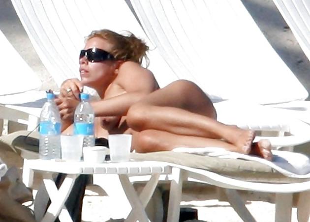 6P Billie Piper Oben-ohne-Bikini-Bilder