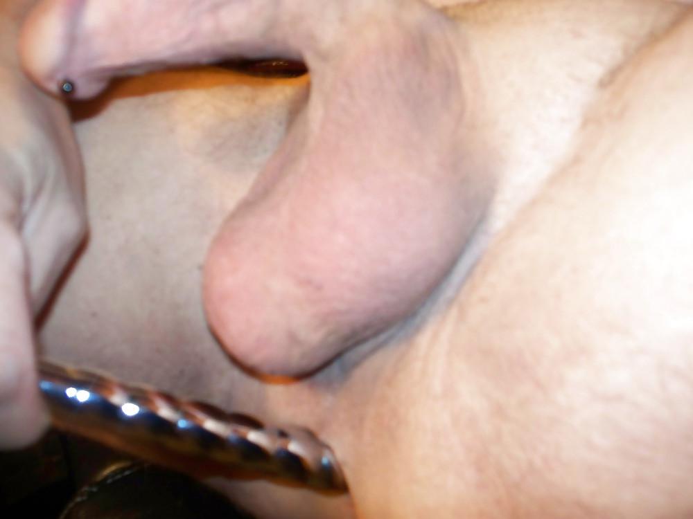 8P Gay Dildo Play and Masterbation (Pierced Cock)