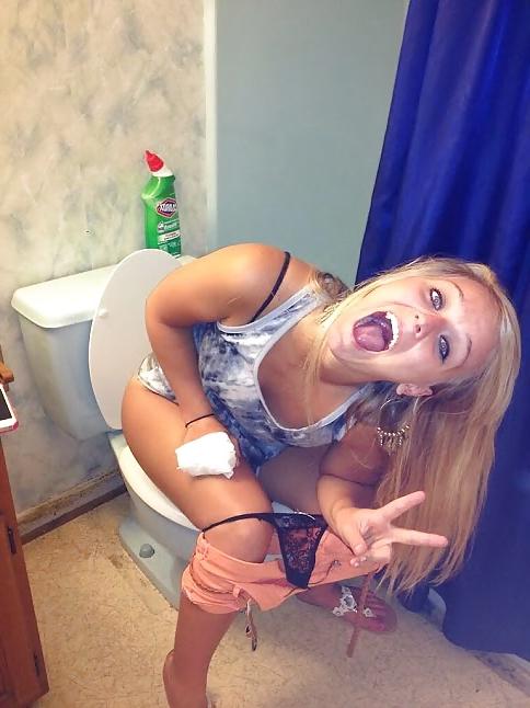24P On the Toilet