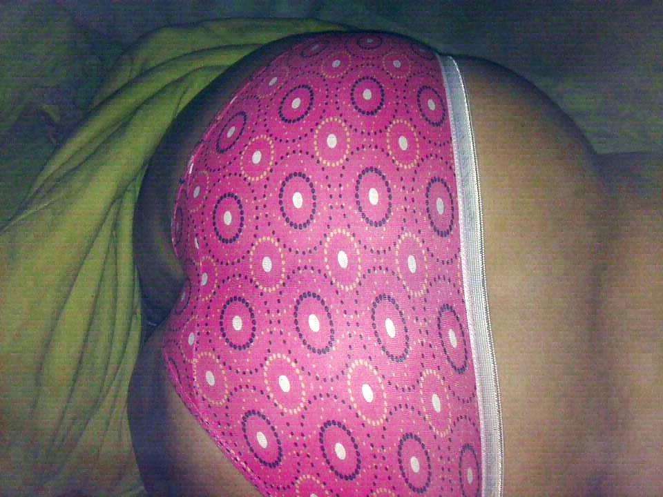 12P Tight pink fruit of the loom panties on fat ass bitch