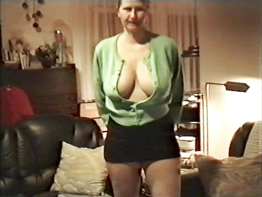 12P SAG - Dirty Hot Bitch's Braless Downblouse Hangers 01