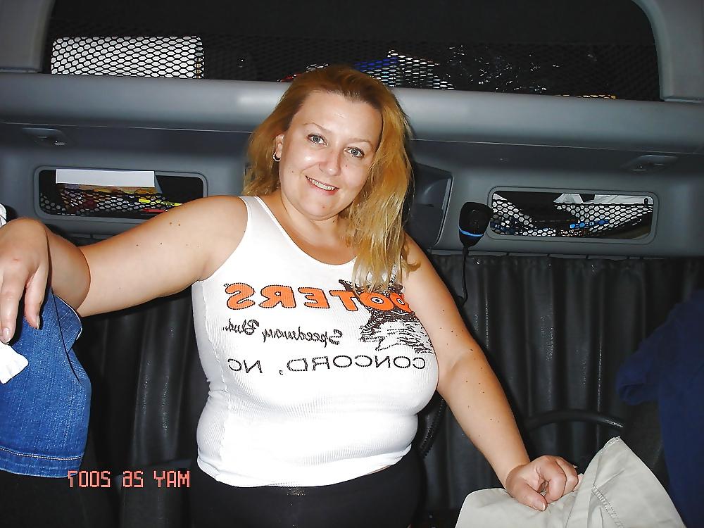 18P Big Blonde Southern Redneck Loves Big Black Cock