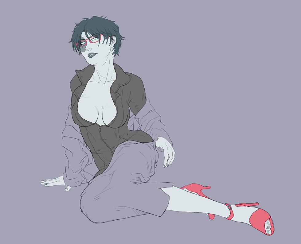 22P Big Tit Boob Art 9: Domino of the X- and X-Men