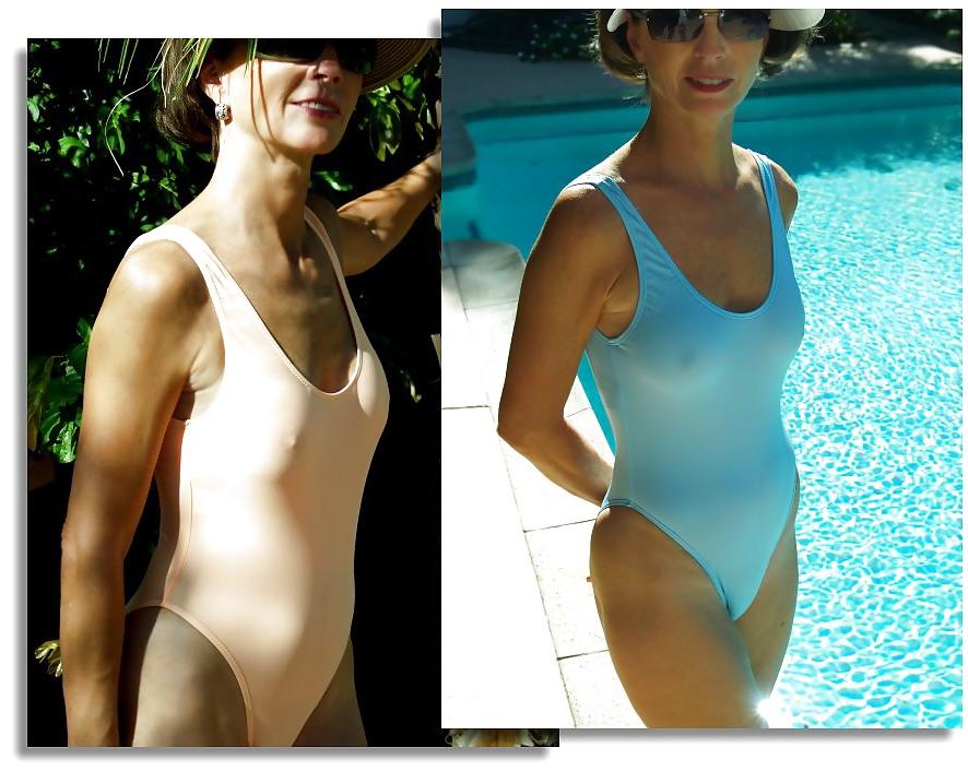 25P Mature Brigete pro swimwear model 1.