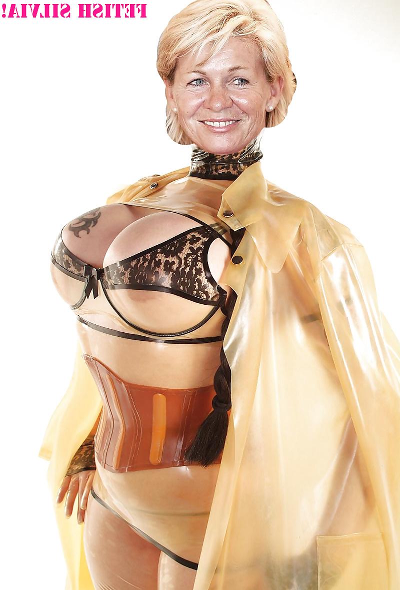 25P German mature celeb sports bitch Silvia Neid