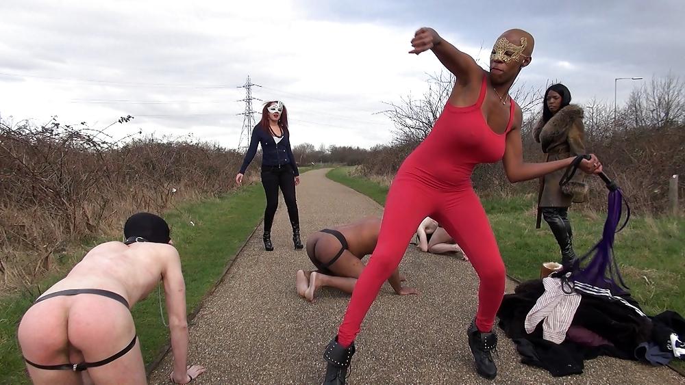 7P Nasty ebony babes number 9