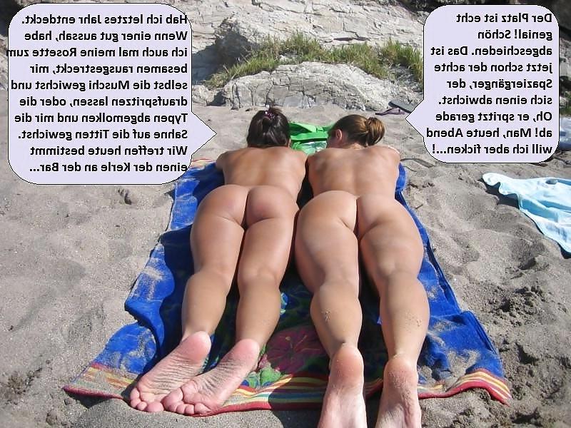 8P 043 - German feet, nylon and jerk off captions 6