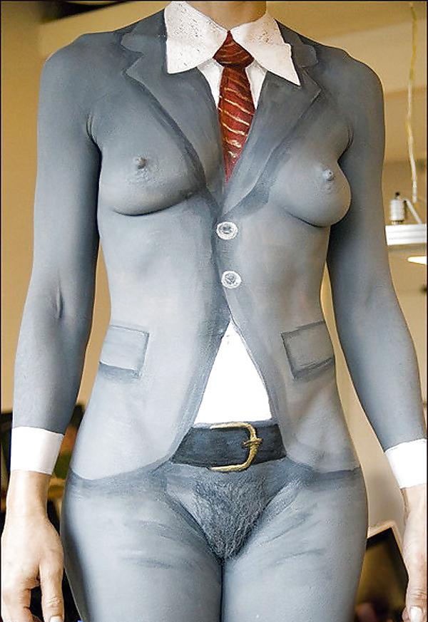 25P Hottest Nude Body Painting Art