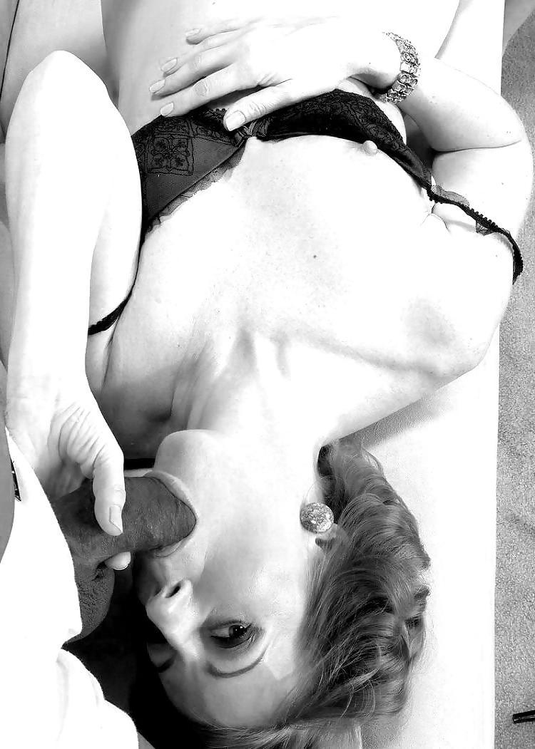 16P Sweet milf  BBC Classic B&W
