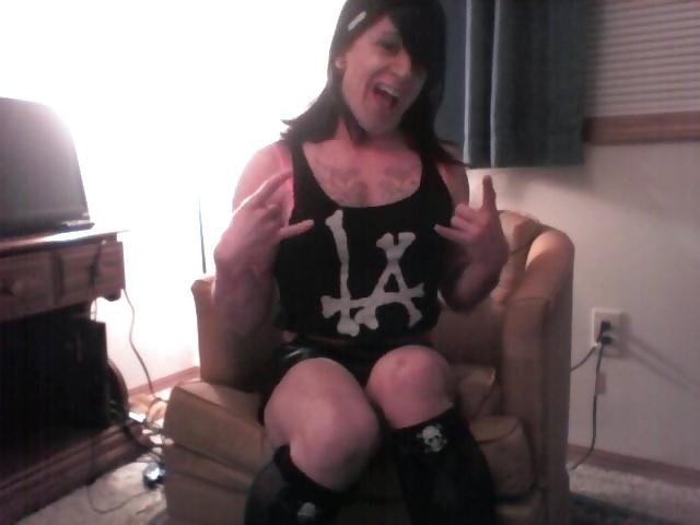 8P Punk rock School girl