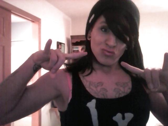 8P Punk rock School girl