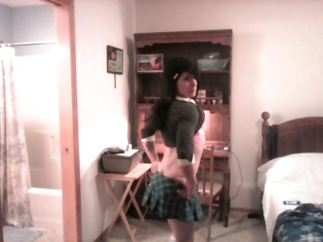 8P Punk rock School girl