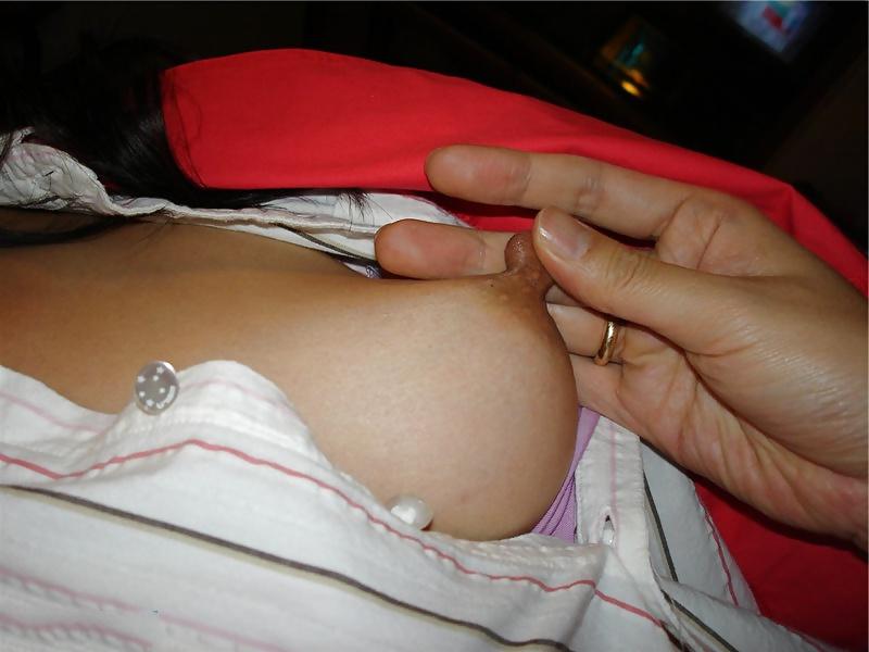 7P Korean milf boob in public