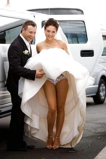 25P Bride Upskirts