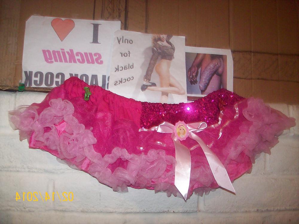 25P Micro skirts and tutus worn to tease and please BBCs only. 