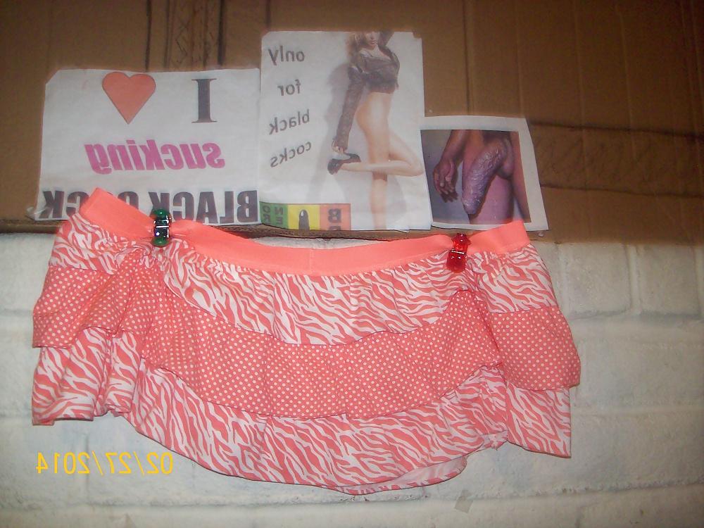 25P Micro skirts and tutus worn to tease and please BBCs only. 
