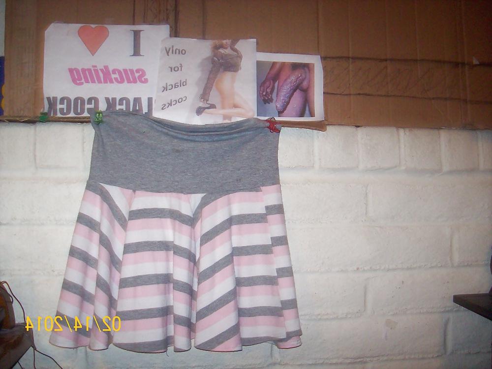 25P Micro skirts and tutus worn to tease and please BBCs only. 