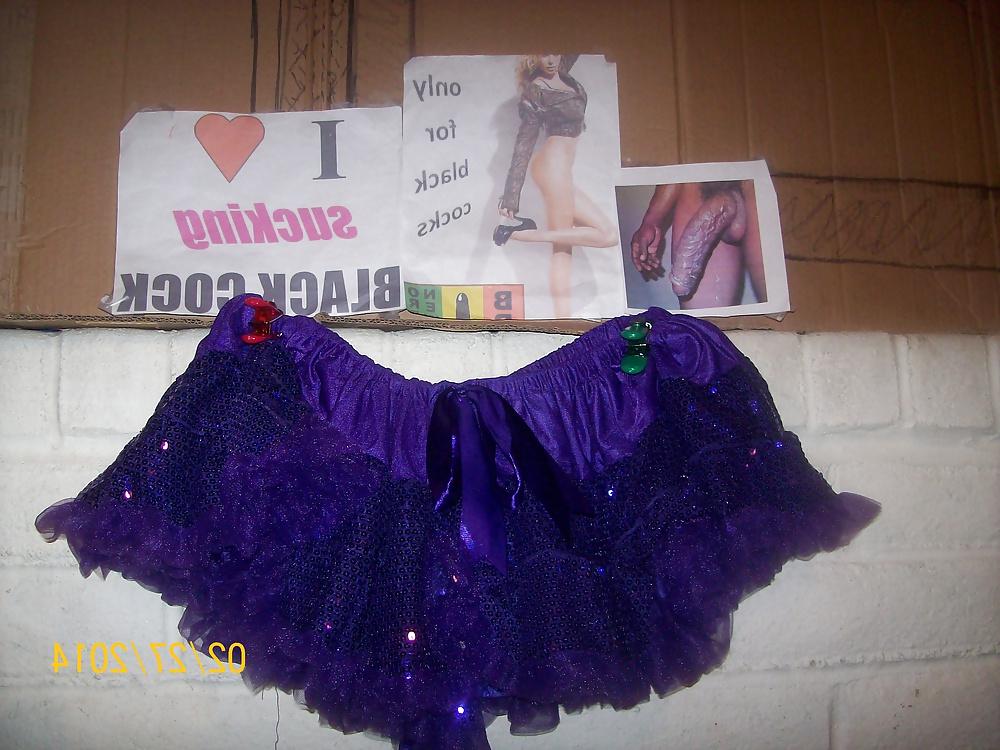 25P Micro skirts and tutus worn to tease and please BBCs only. 