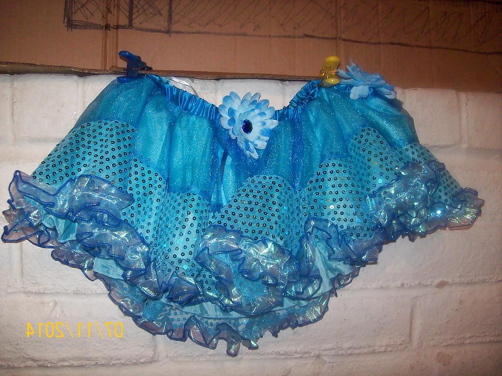 25P Micro skirts and tutus worn to tease and please BBCs only. 