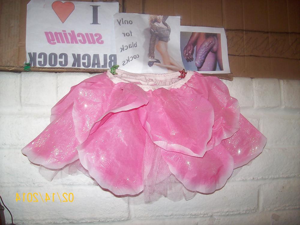 25P Micro skirts and tutus worn to tease and please BBCs only. 