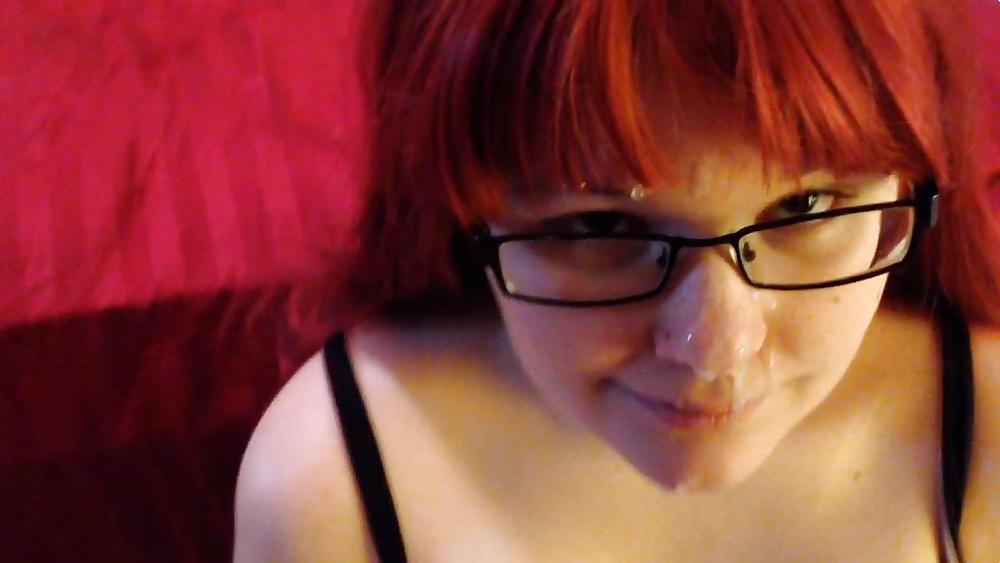 16P Cute Chubby Redhead Amateur