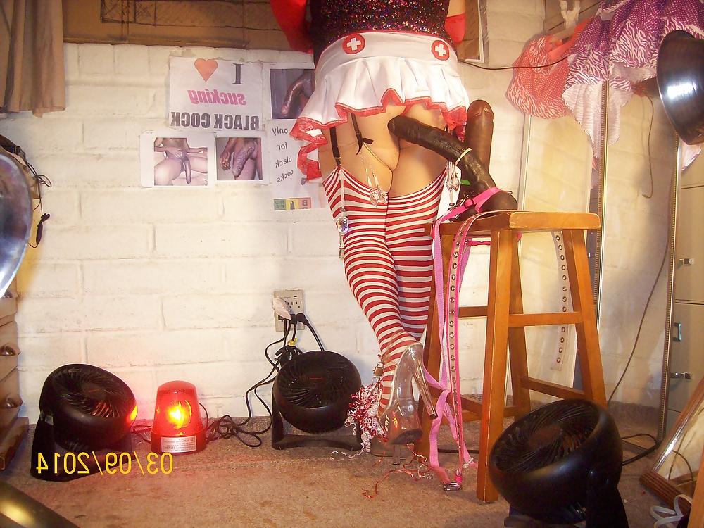 11P Slutty BBC slut nurse for Tgirl Veronica the BBC slut.