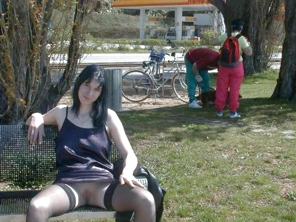 25P Flashing and Upskirts in Public