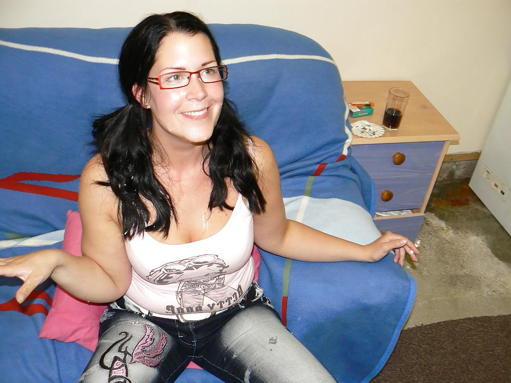 11P Nasty girl smoking hot facial