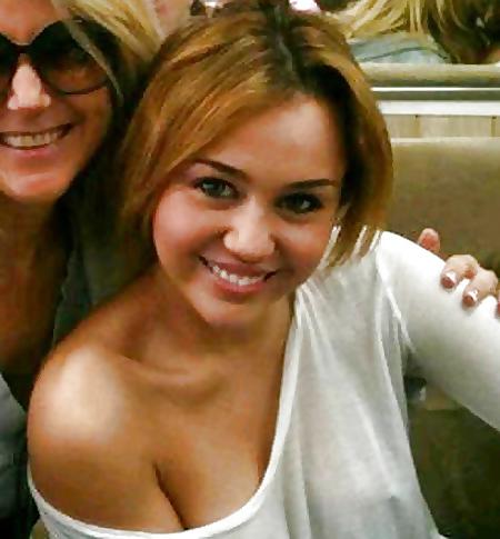 25P Miley Cyrus - Topless & Sexy!!!