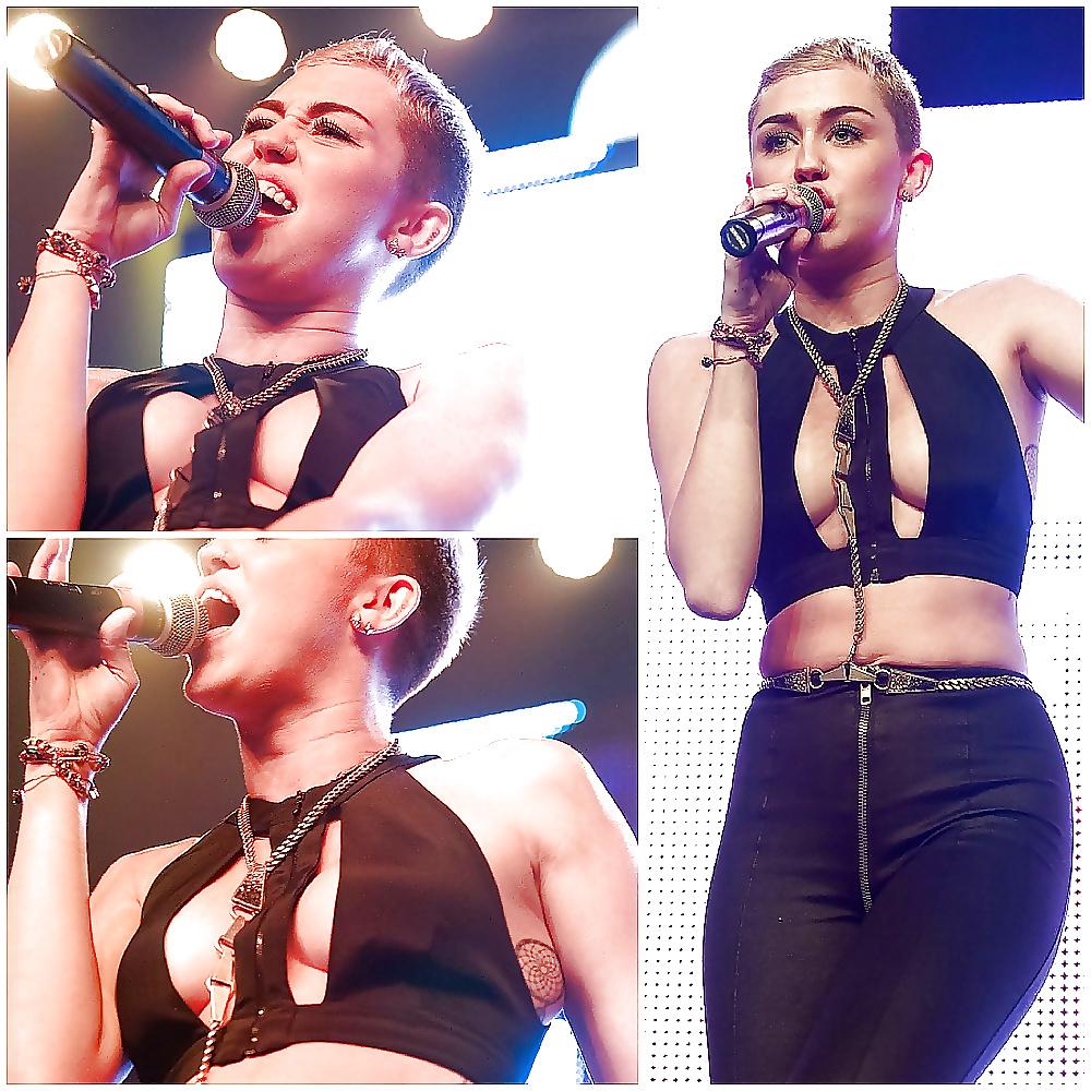 25P Miley Cyrus - Topless & Sexy!!!