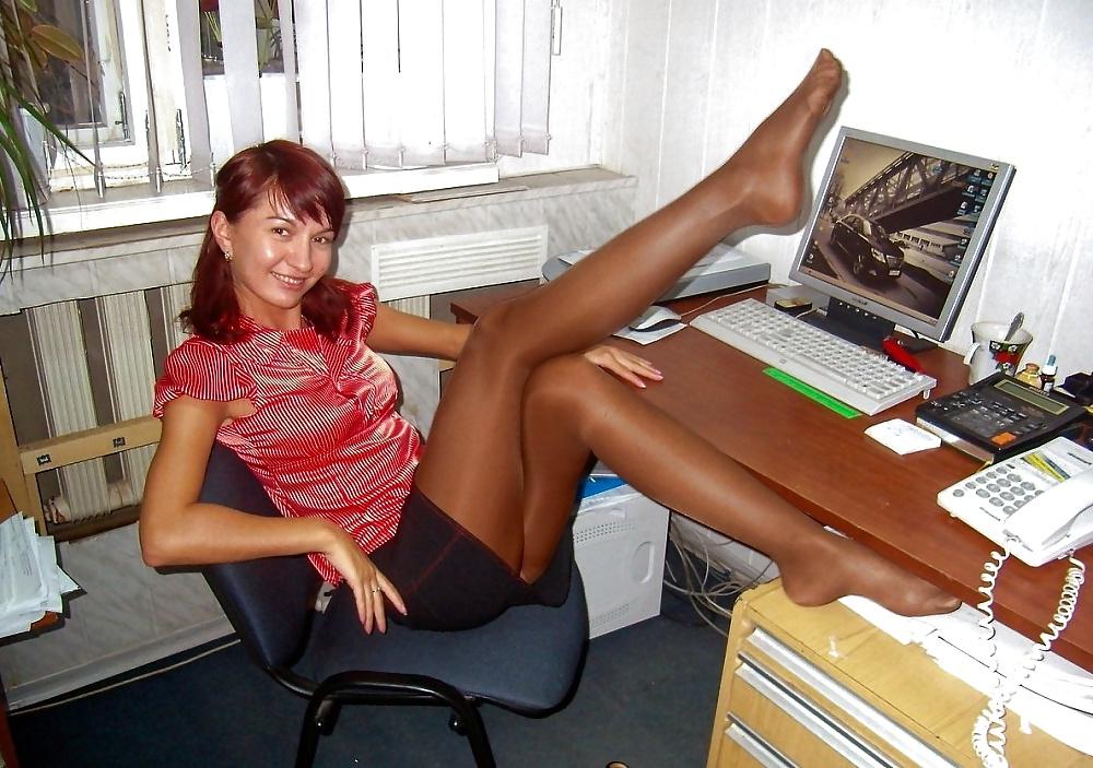 25P Feet in stockings